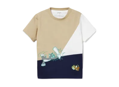 graniph x Tom and Jerry Homerun Kids T-Shirt "Beige"