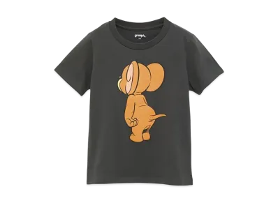 graniph x Tom and Jerry Back Of Jerry Kids T-Shirts "Sumikuro"