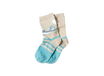 graniph x Tom and Jerry Homerun Middle Socks "Multi"