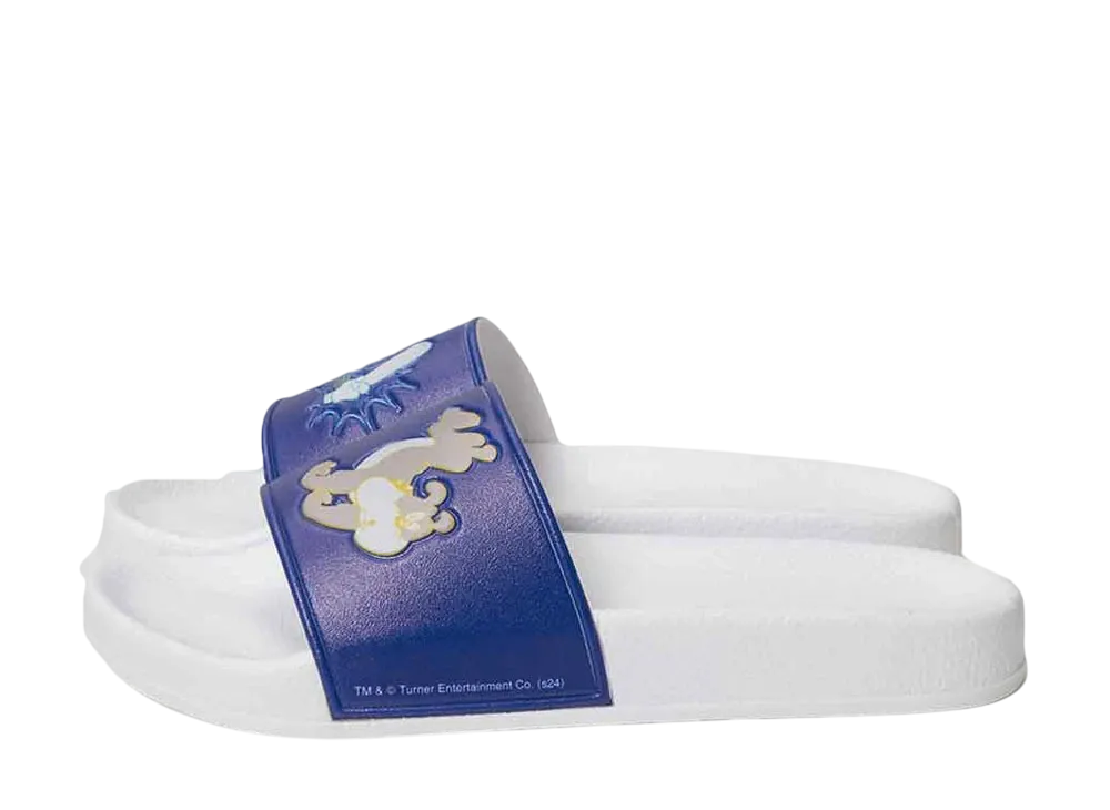 graniph x Tom and Jerry Homerun Slide Sandals "Blue"