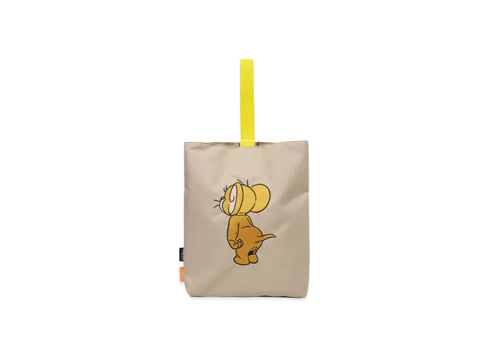 graniph x Tom and Jerry Bag Of Jerry Kids Shoe Bag "Beige"