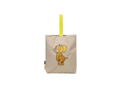 graniph x Tom and Jerry Bag Of Jerry Kids Shoe Bag "Beige"