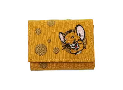 graniph x Tom and Jerry Laughing Jelly Mini Wallet "Yellow"