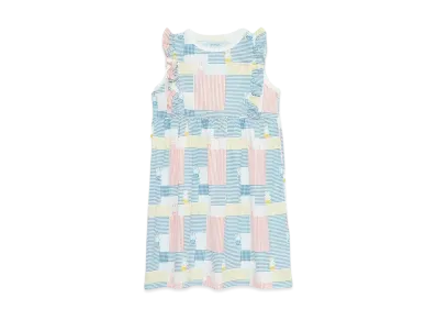 graniph x Miffy Stripe Kids Frilled One Piece "White"