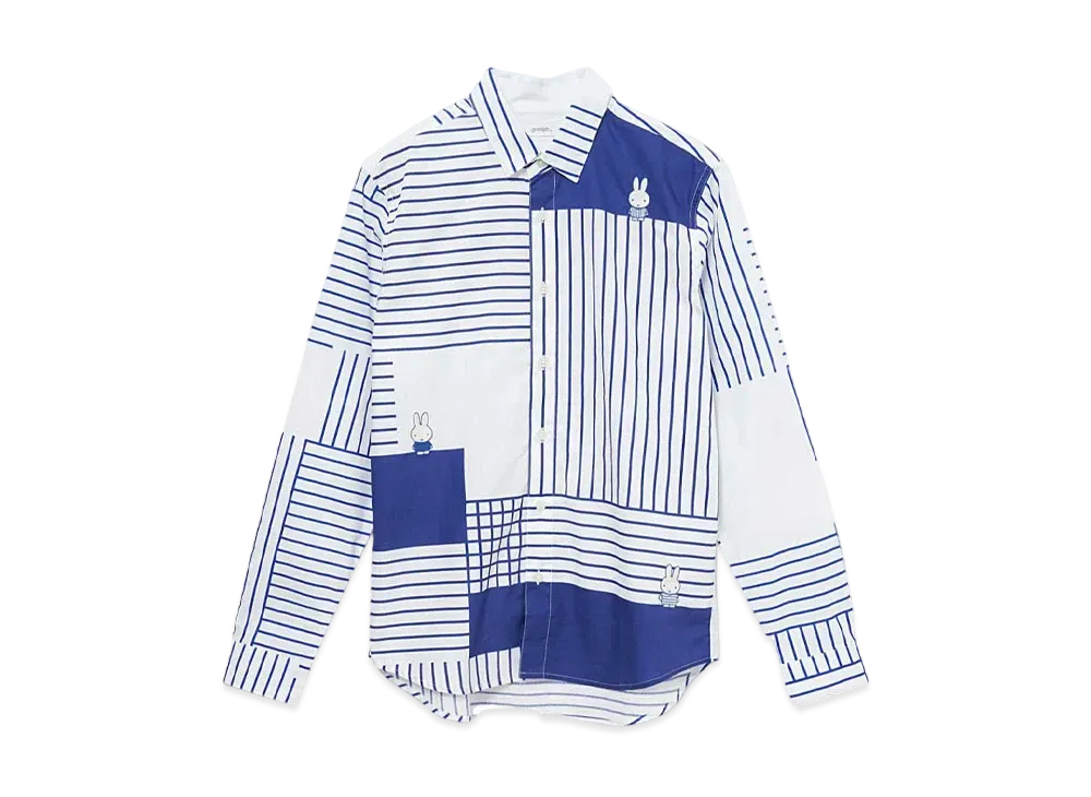 graniph x Miffy Stripes Shirt "White"