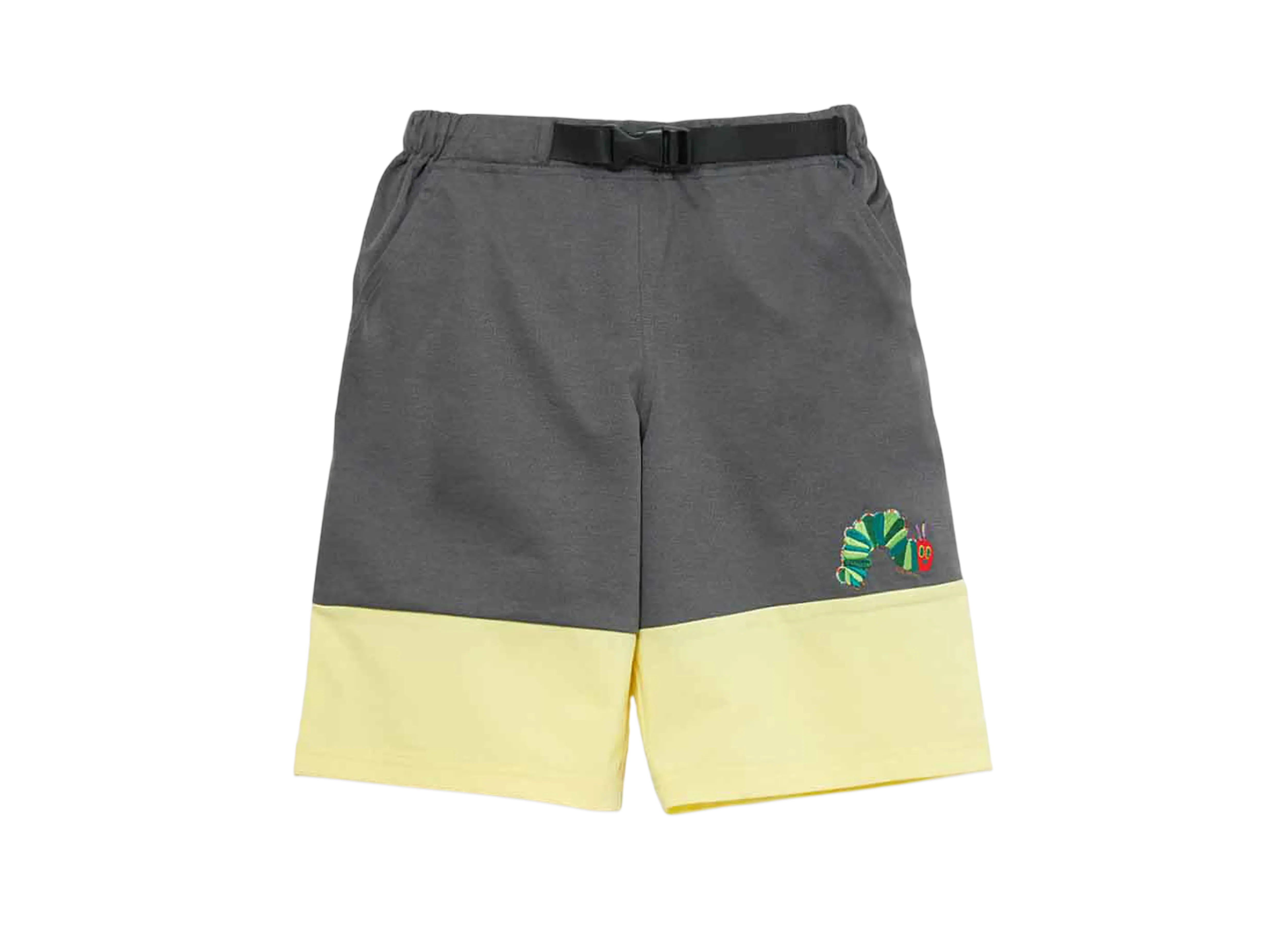 graniph x Eric Carle Very Hungry Caterpillar Kids Dry Short Pants "Gray"