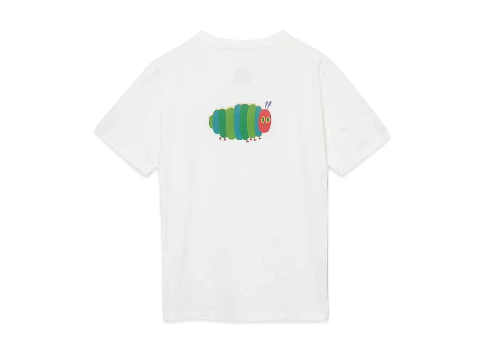 graniph x Eric Carle Fruits & Very Hungry Caterpillar T-Shirt "White"