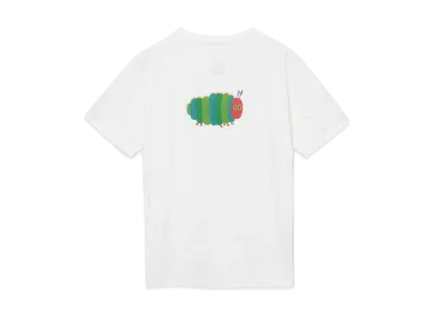 graniph x Eric Carle Fruits & Very Hungry Caterpillar T-Shirt "White"