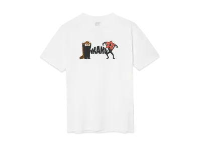 graniph x Stranger Things IkaKu Demogorgon T-Shirt "White"