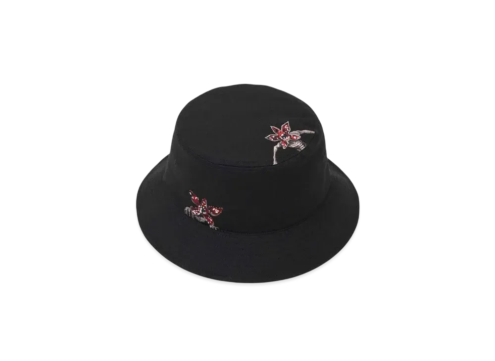 graniph x Stranger Things Demogorgon Bucket Hat "Black"