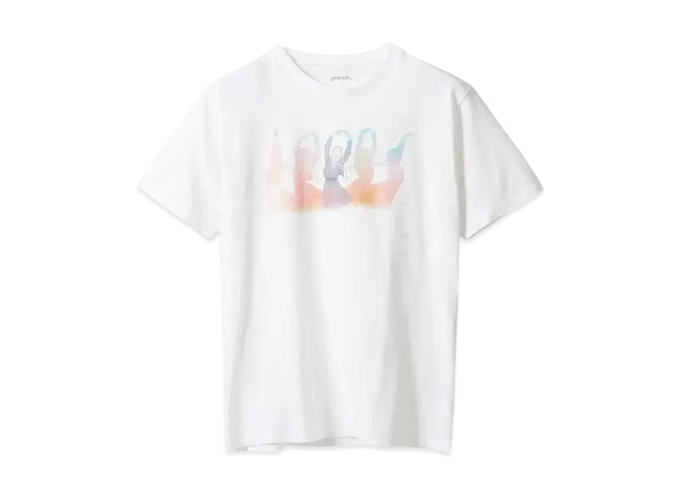 graniph x Colors Within The Totsuko T-Shirt "White"