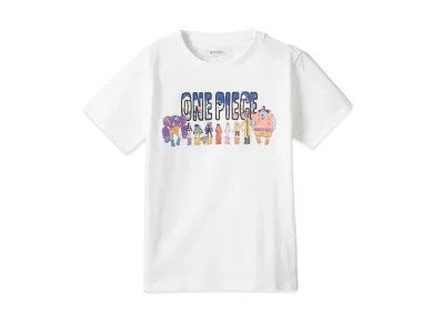 graniph x ONE PIECE Egghead Kids T-Shirt "White"