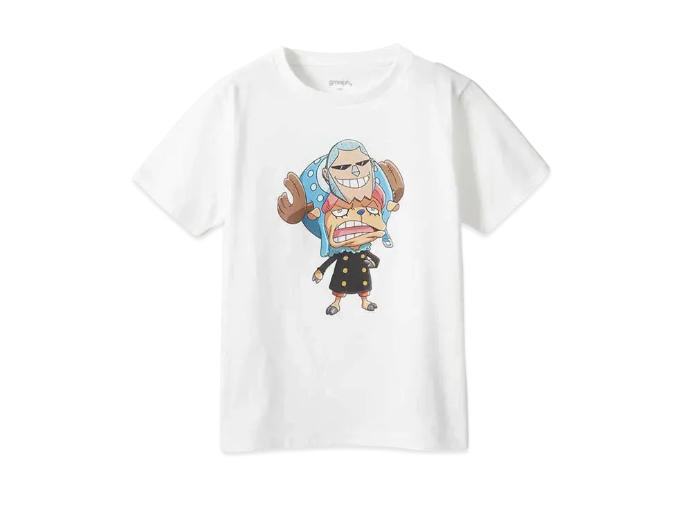 graniph x ONE PIECE Chopper? Kids T-Shirt "White"
