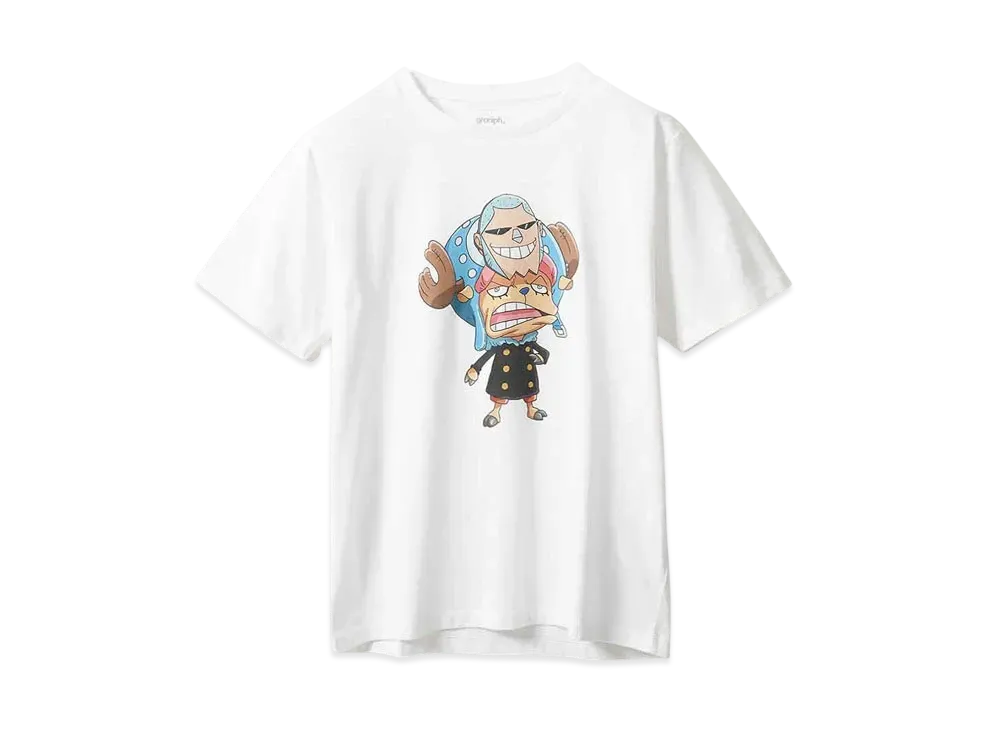 graniph x ONE PIECE Chopper? T-Shirt "White"