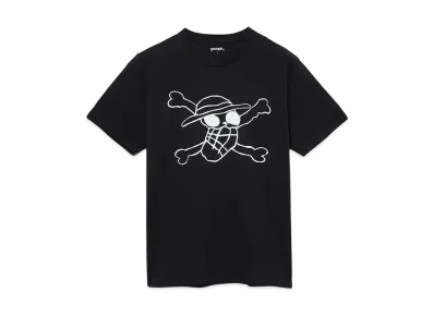 graniph x ONE PIECE Our Mark T-Shirt "Black"