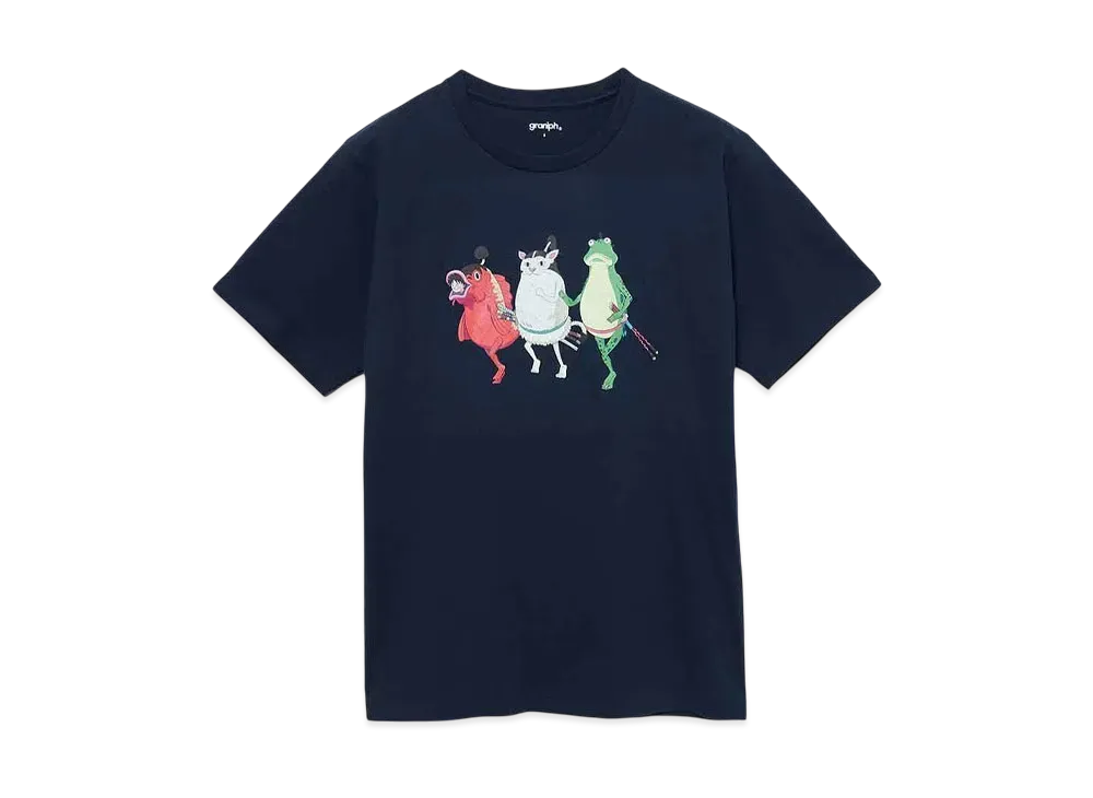 graniph x ONE PIECE Costumes T-Shirts "Navy"