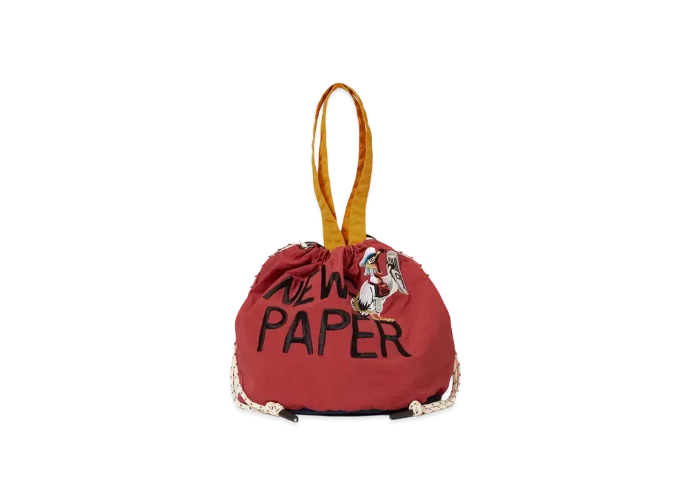 graniph x ONE PIECE Extra String Bag "Red"