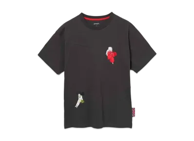 graniph x Inuyasha Fate Big silhouette T-Shirt "Sumikuro"