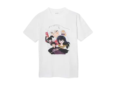 graniph x Inuyasha And His Gang T-Shirt "White"