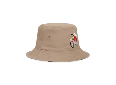 graniph x Inuyasha Iron Car Reversible Bucket Hat "Beige"