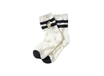 graniph x Inuyasha Kirara Middle Socks "White"