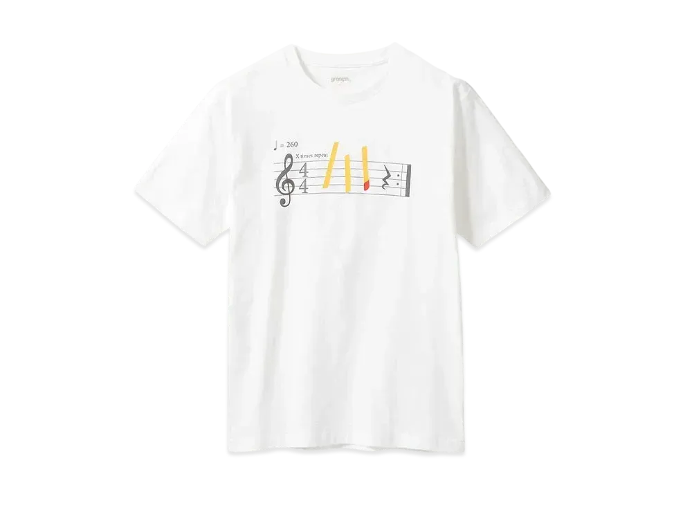 graniph x McDonald's Tiroli T-Shirts "White"