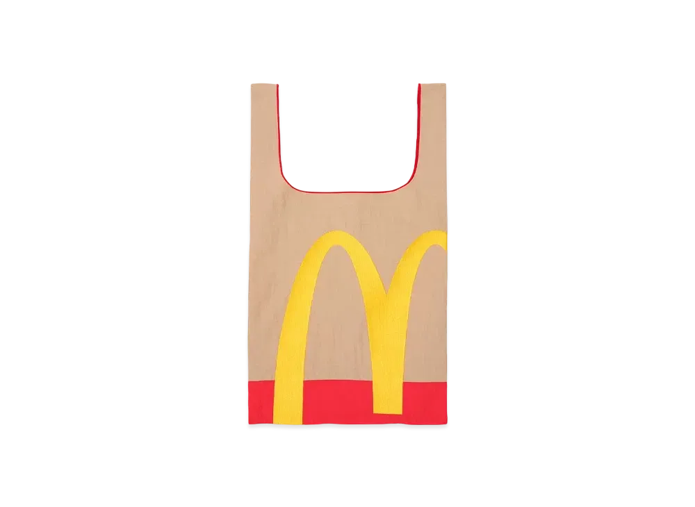 graniph x McDonald's i'm lovin' it Shopping Bag "Beige"