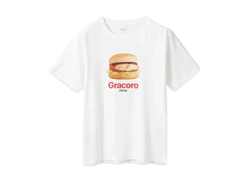 graniph x McDonald's Gracoro T-Shirts "White"