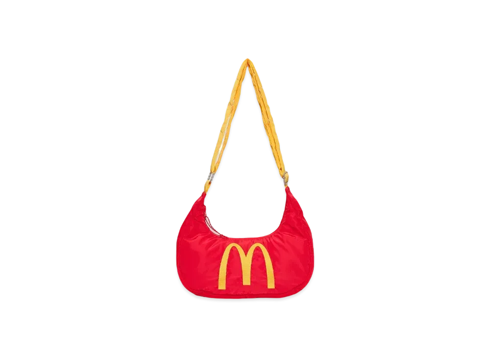 グラニフ x マクドナルド ゴールデン アーチ ミニ ショルダー バッグ "レッド"