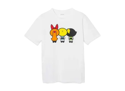 graniph x The Powerpuff Girls Buckshot T-Shirt "White"