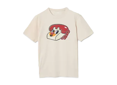 graniph x The Powerpuff Girls Hotline T-Shirts "Ice Gray"
