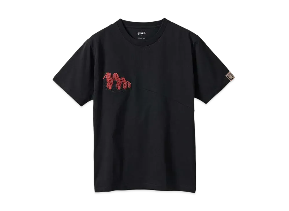 graniph x Attack On Titan Hello It's Been 5 Years T-Shirt "Black"