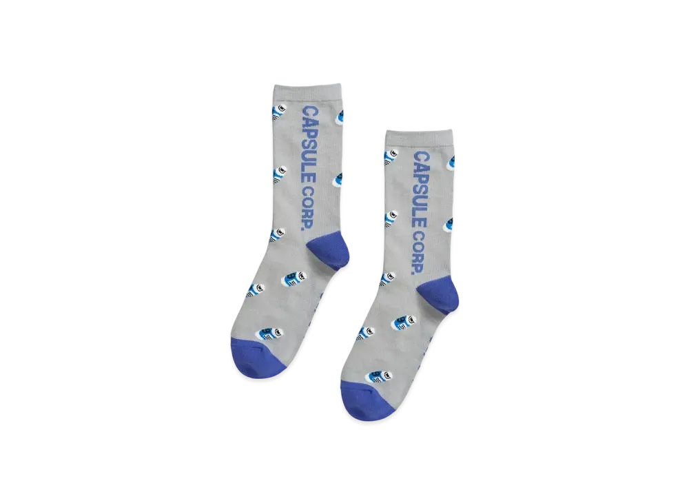 graniph x Dragon Ball Hoipoi Capsule Middle Socks "Gray"