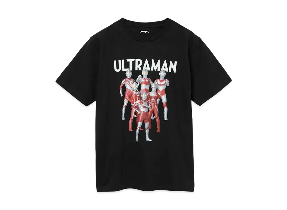graniph x Ultraman Ultraman 6 Brothers T-Shirt "Black"