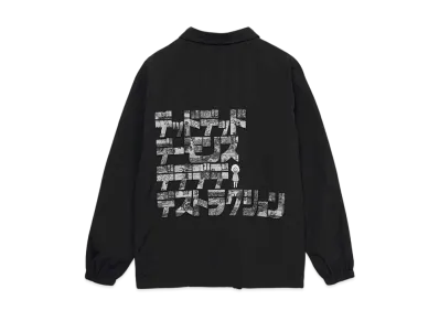 graniph x Inio Asano Object T Coach Jacket "Black"