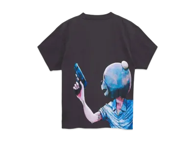 graniph x Inio Asano Bear In The Forest Big Silhouette T-Shirt "Sumikuro"
