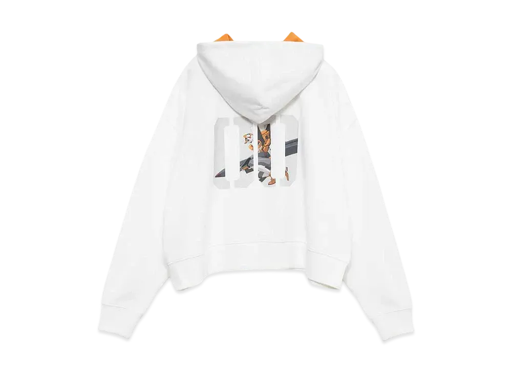 graniph x Evangelion New Theatrical Edition Rei Fleece Half Zip Parka "White"