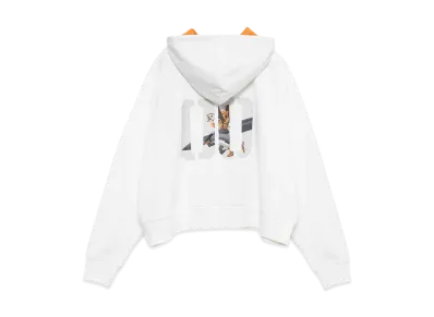 graniph x Evangelion New Theatrical Edition Rei Fleece Half Zip Parka "White"