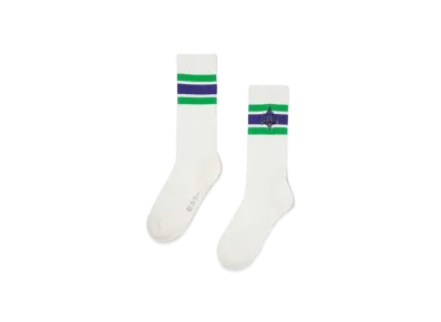 graniph x Evangelion New Theatrical Edition Unit 01 Long Socks "White"