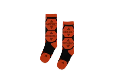 graniph x Evangelion New Theatrical Edition EMERGENCY Long Socks "Red"