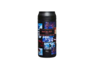 graniph x Evangelion New Theatrical Edition Blue Pattern Stainless Bottle "Black"