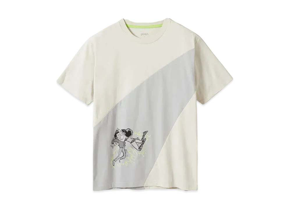 graniph x Urusei Yatsura Dengeki T-Shirts "Ivory"