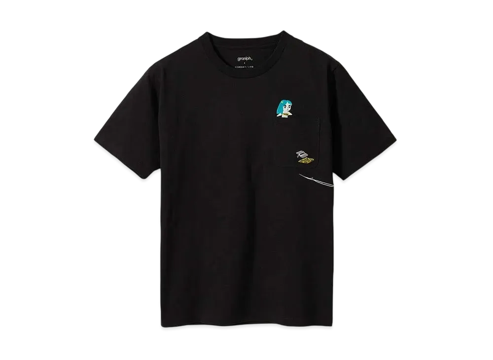 graniph x Urusei Yatsura After You Left T-Shirt "Black"
