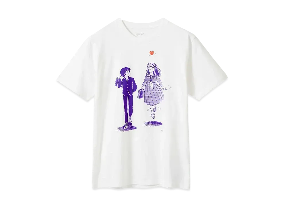 graniph x Urusei Yatsura Capture The Heart T-Shirt "White"