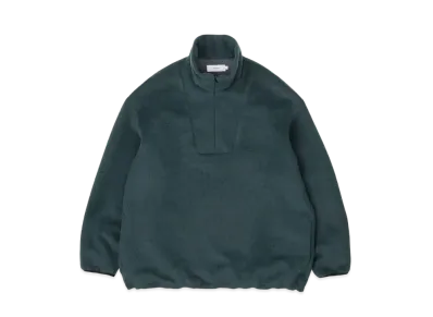 Graphpaper Wool Alpaca Boa Anorak Blouson "Green"