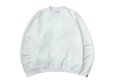 Graphpaper LOOPWHEELER Raglan Sweat "White"