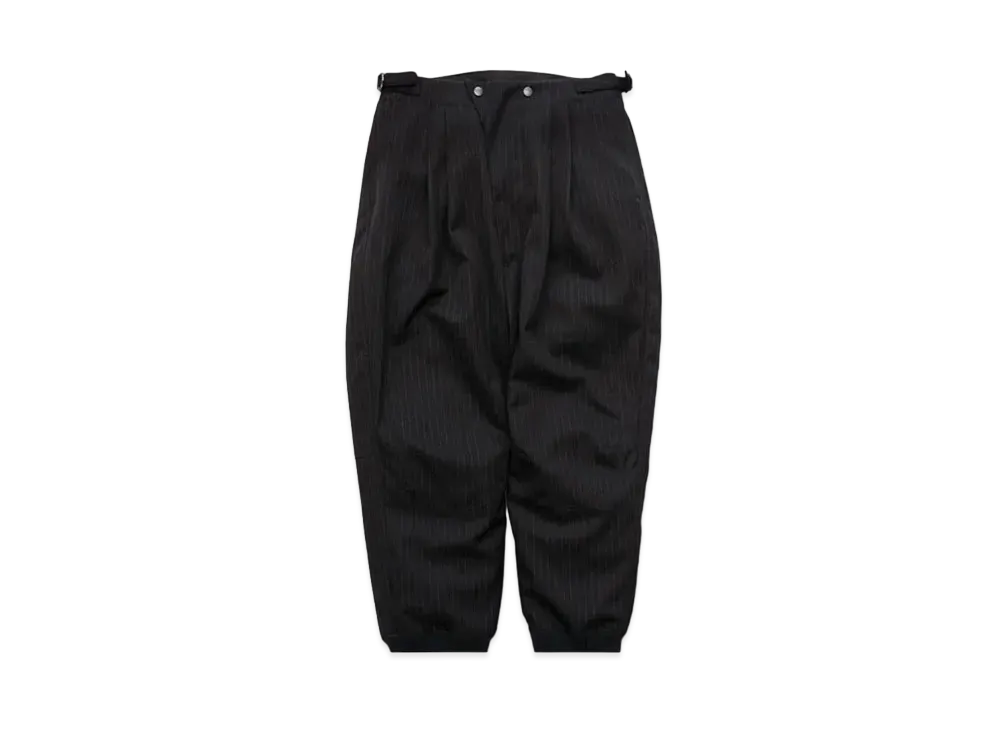 Graphpaper Sheep Leather Easy Pants "Black"
