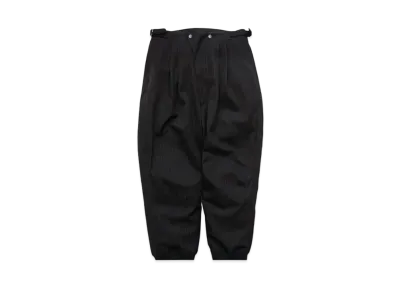 Graphpaper Sheep Leather Easy Pants "Black"
