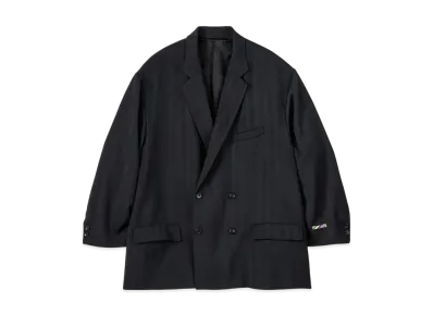 Graphpaper Is-Ness For Gp Vintage Graphpaper Wool Double Jacket "Black"