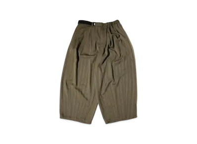 Graphpaper Is-Ness For Gp Vintage Graphpaper Wool Balloon Chef Pants "Brown"